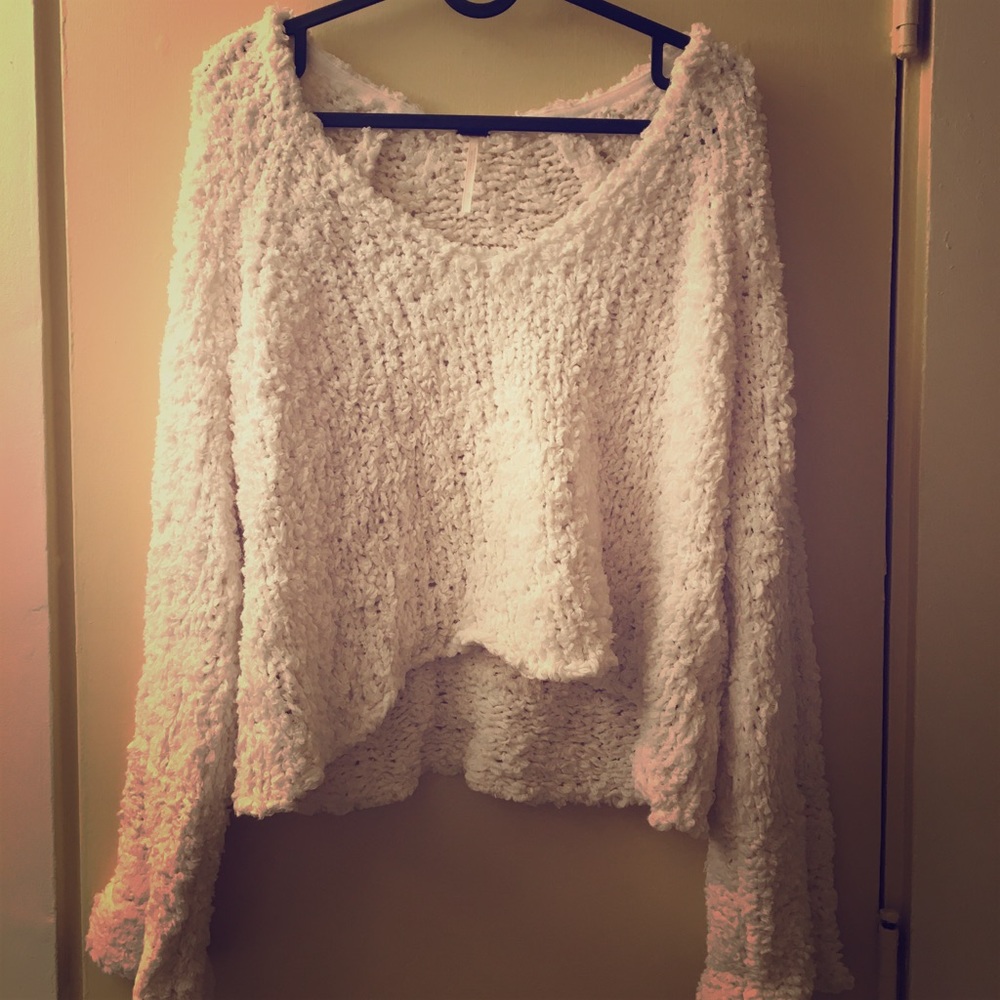 White Free People Sweater
